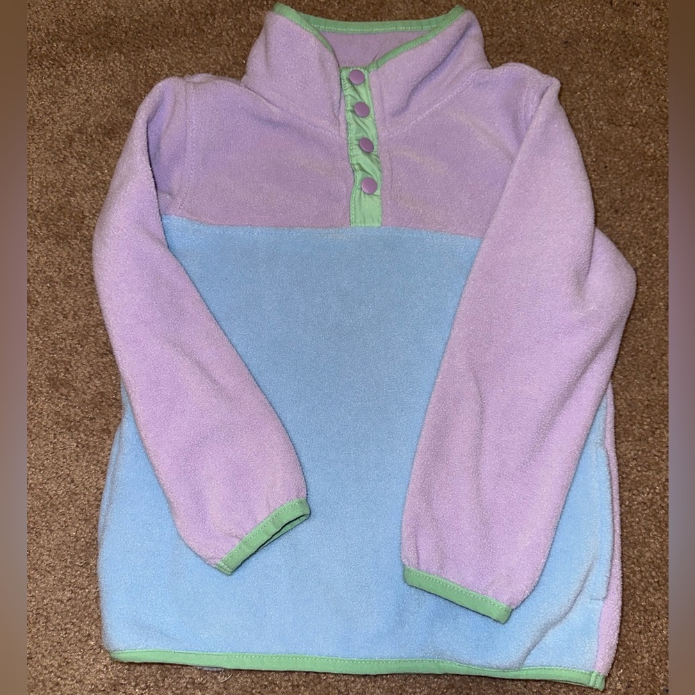 Pulse Lavender and Mint Toddler Pullover - Picture 4 of 5